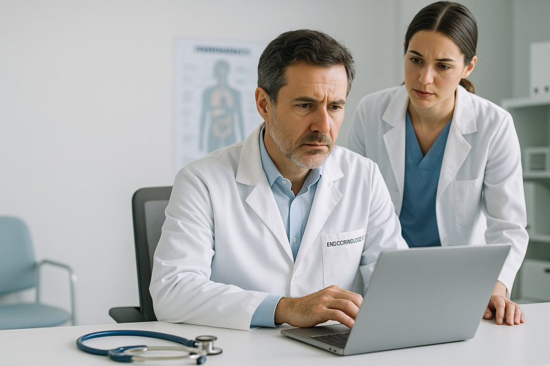 20250628_0928_Focused Endocrinologist at Work_simple_compose_01jyvnt92xfx99gs1y3wjt6s43